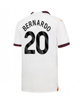 Manchester City Bernardo Silva #20 Replika Borta Kläder 2023-24 Kortärmad